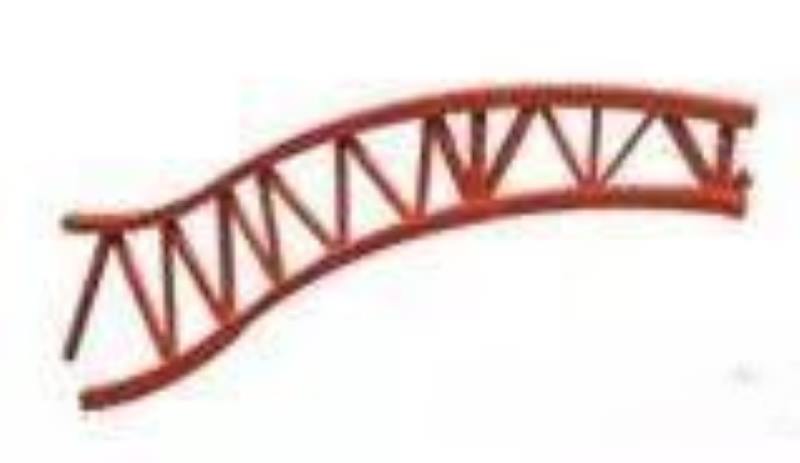 4 Weight of segnemted 2 transverse truss central station 12ton